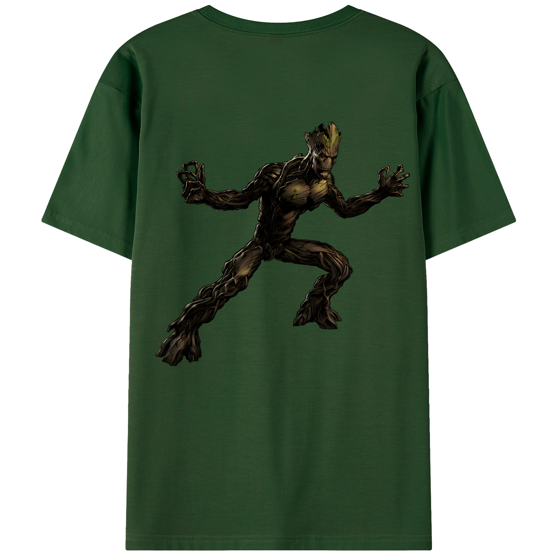 （画像用） アベンジャーズ The Avengers 綿100％半袖Tシャツ（背面プリント）